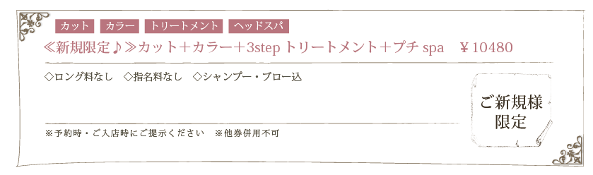 宮前区の美容室var-y,ヴェアリ,お得なクーポン,割引,カット割引,10%OFF